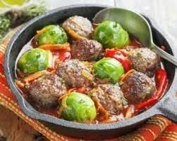 Poêlée de choux et boulettes